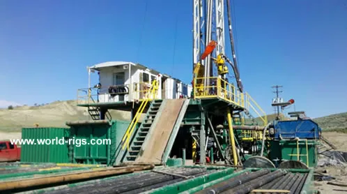 2010 Built Carrier Mounted Drilling Rig for Sale